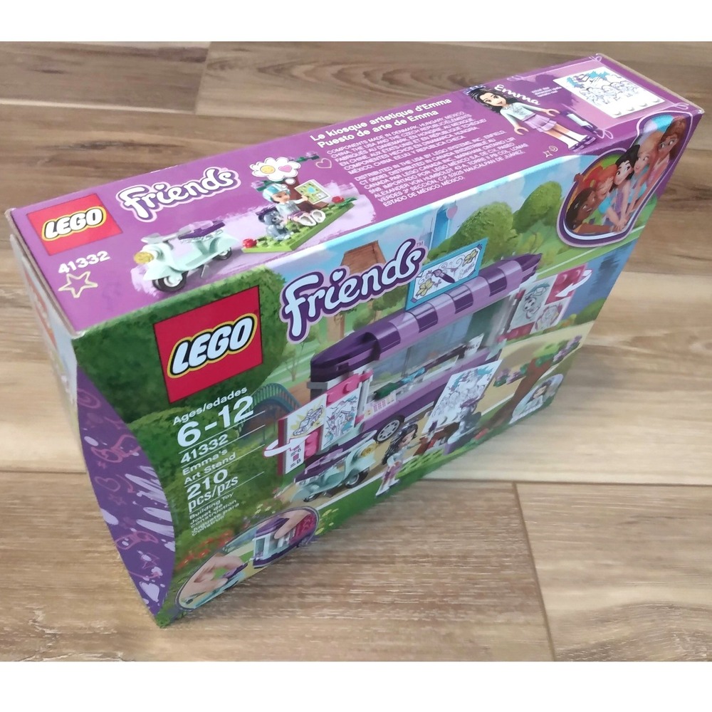Lego FRIENDS 41332 Emma's ART STAND Unopened Entrepreneur Artist Girl Power Cat‎ - Picture 3 of 4